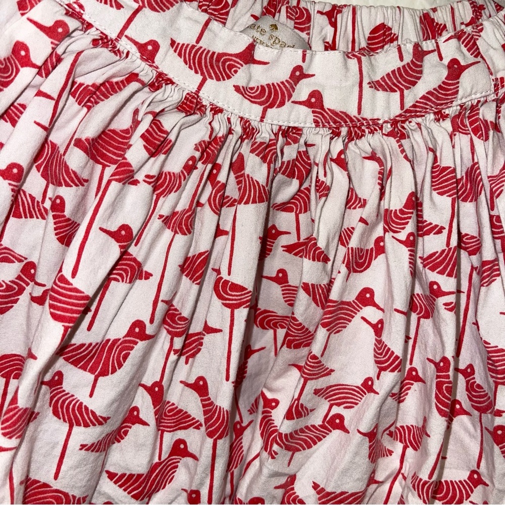 Kate Spade Red birds skirt for Girls - Picture 3 of 7